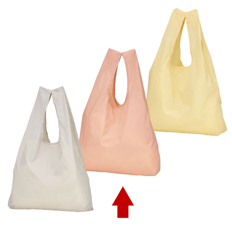 ミニ収納ナイロンバッグ(コーラルピンク)