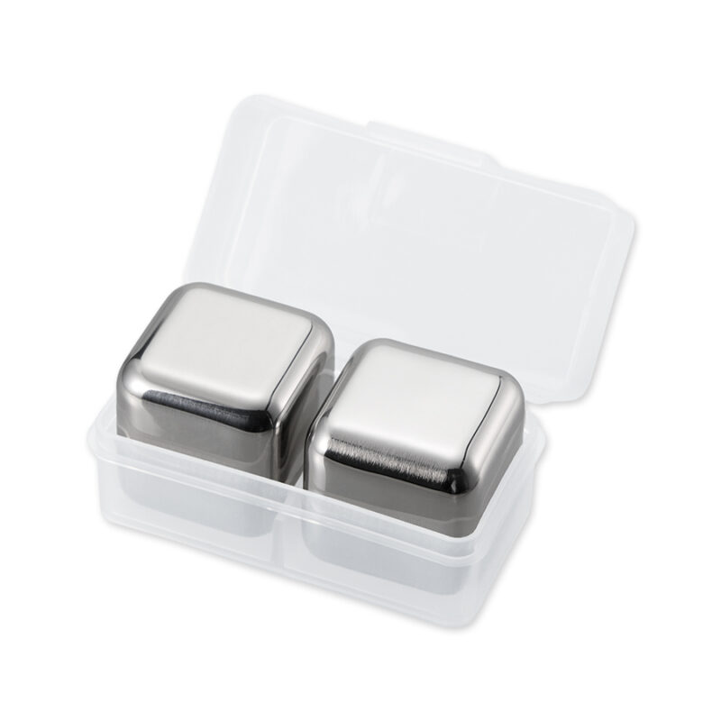 ステンレスアイスキューブ　シルバー（3）