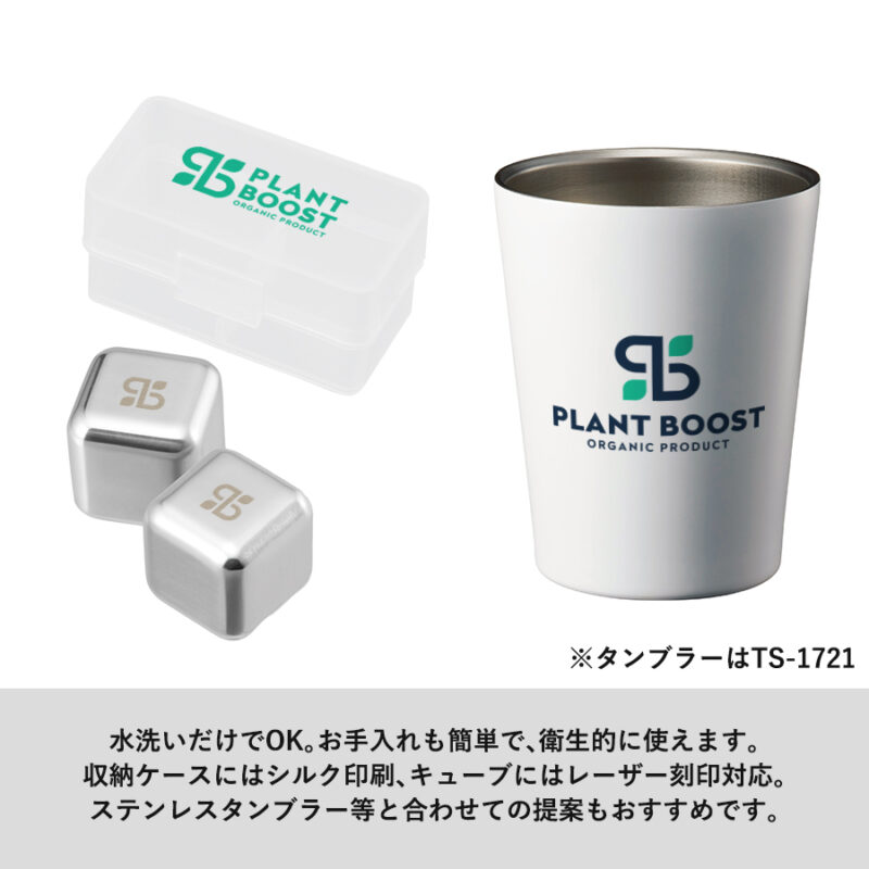 ステンレスアイスキューブ　シルバー（5）