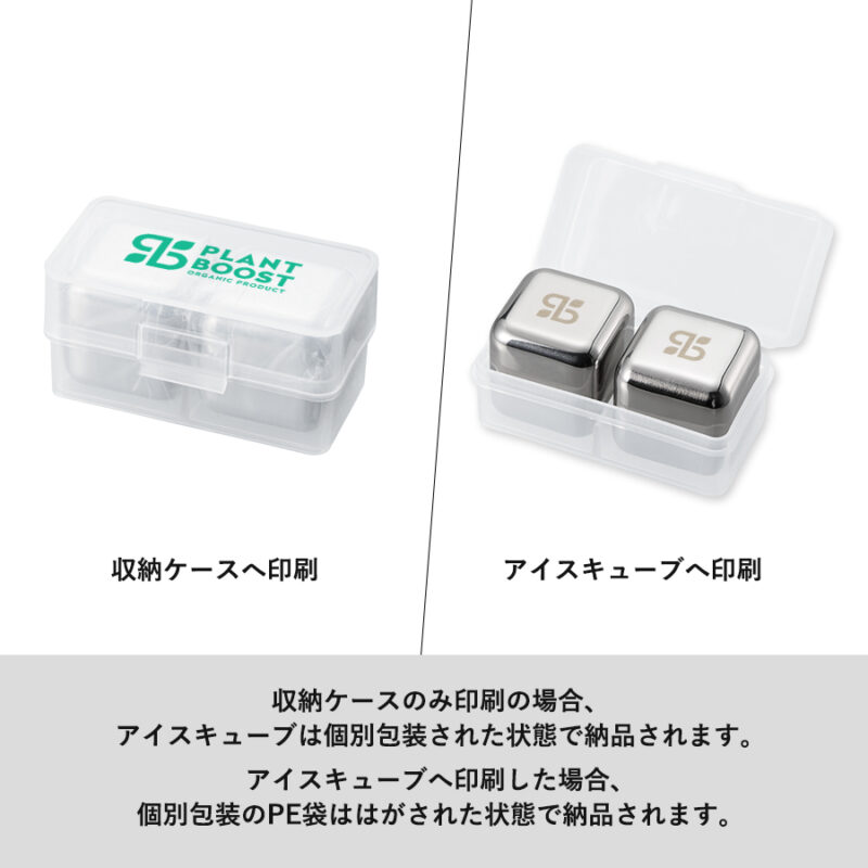 ステンレスアイスキューブ　シルバー（6）