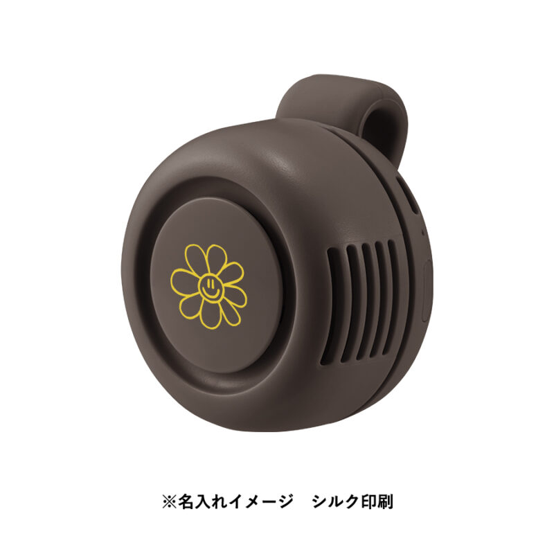 360度回転クリップファン チャコールブラック（3）