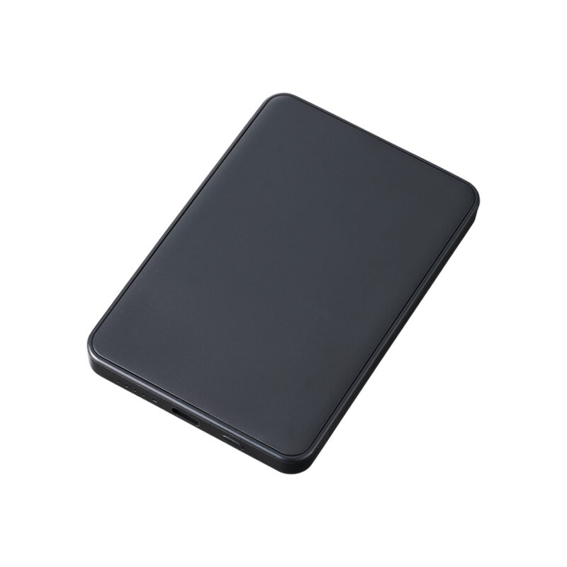 マグネット対応ワイヤレスモバイルチャージャー5000　ブラック（2）