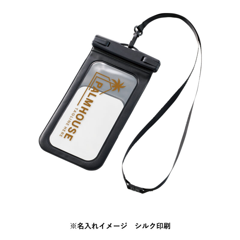 モバイルウォータープルーフポーチ 6.7インチ ver.2 ブラック（6）
