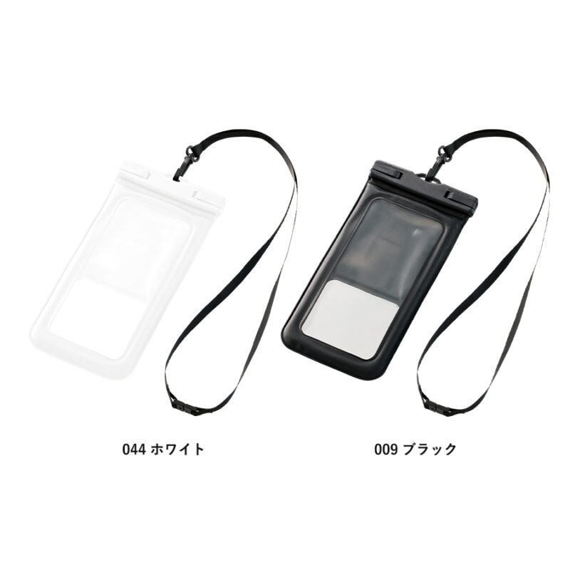 水に浮くモバイルウォータープルーフポーチ ホワイト（2）