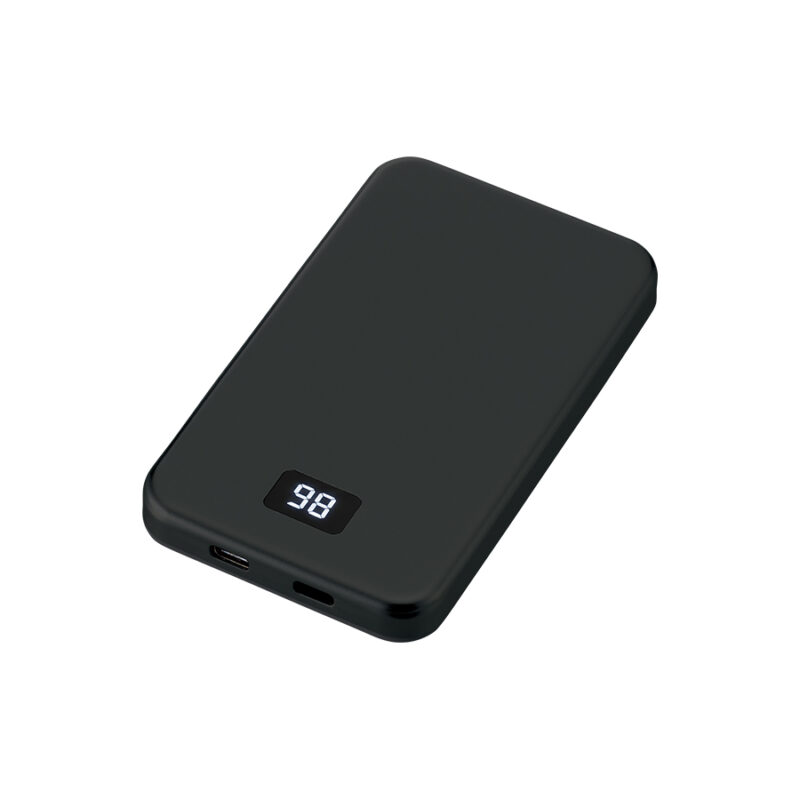 マグネット対応モバイルチャージャー5000(準固体使用) ブラック