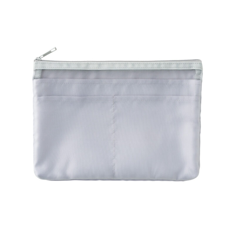 らくらく仕分けポーチ(M)グレー