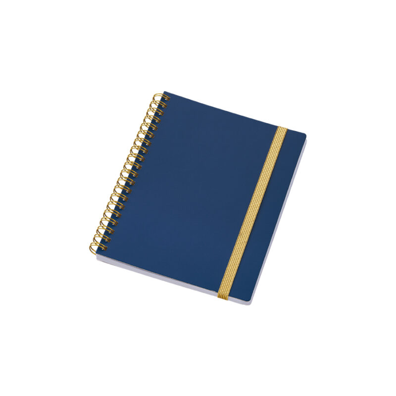 ゴールドリングハンディノート ネイビー