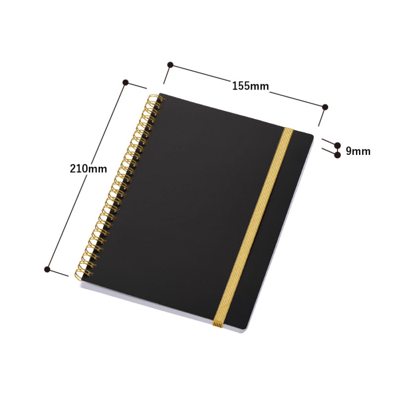 ゴールドリングA5ノート ネイビー（2）