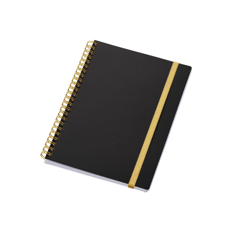 ゴールドリングA5ノート ブラック