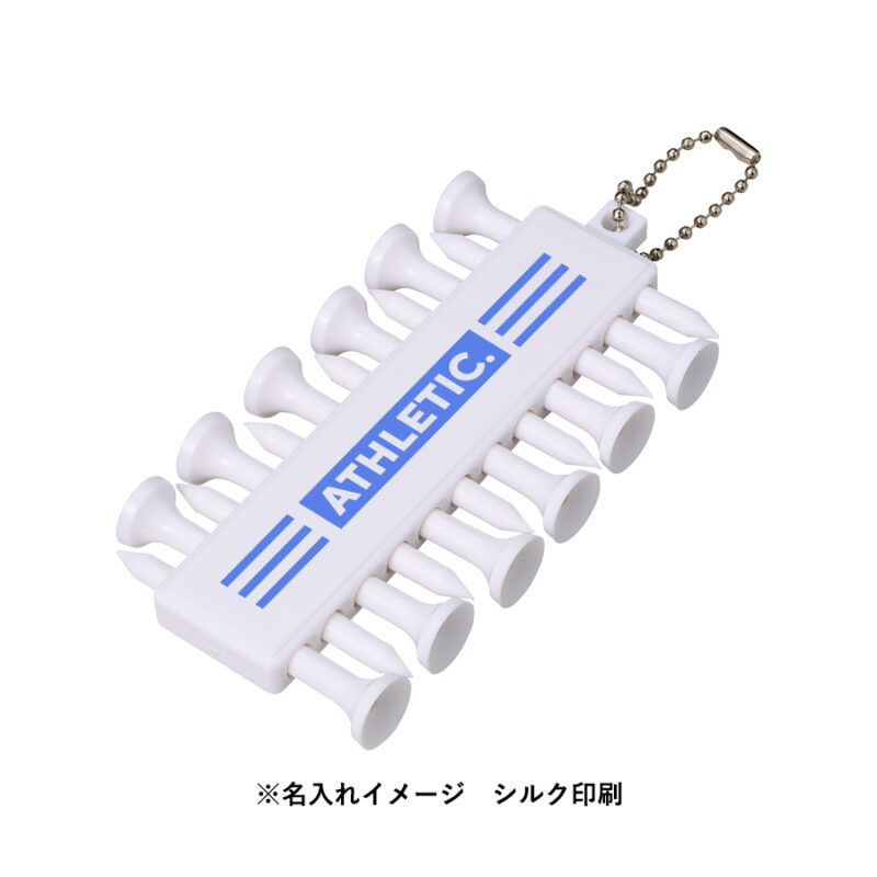 ゴルフティー+マーカーセット ホワイト（6）
