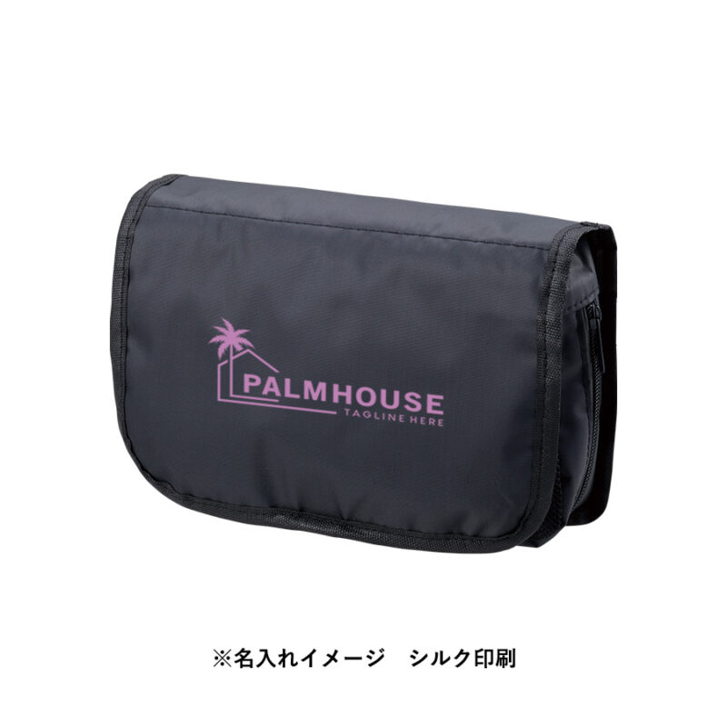 ベーシックハンギングポーチ ブラック（6）