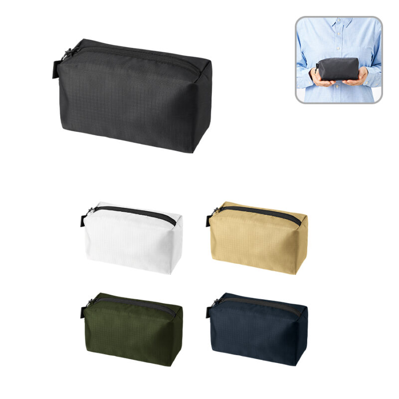 リップストップスクエアポーチ(M)　ホワイト（3）