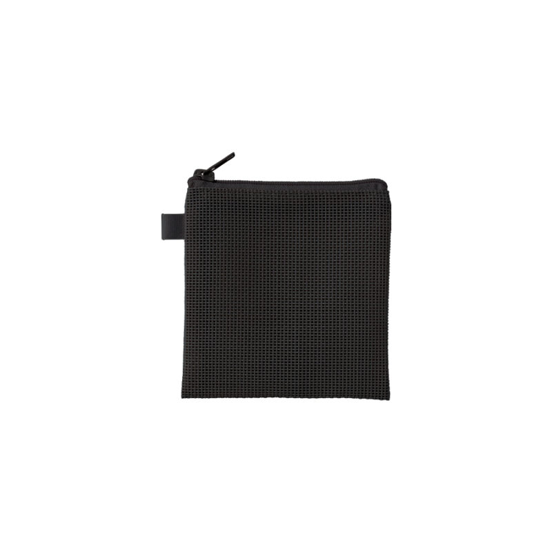 ハードメッシュフラットポーチ(SS) ブラック