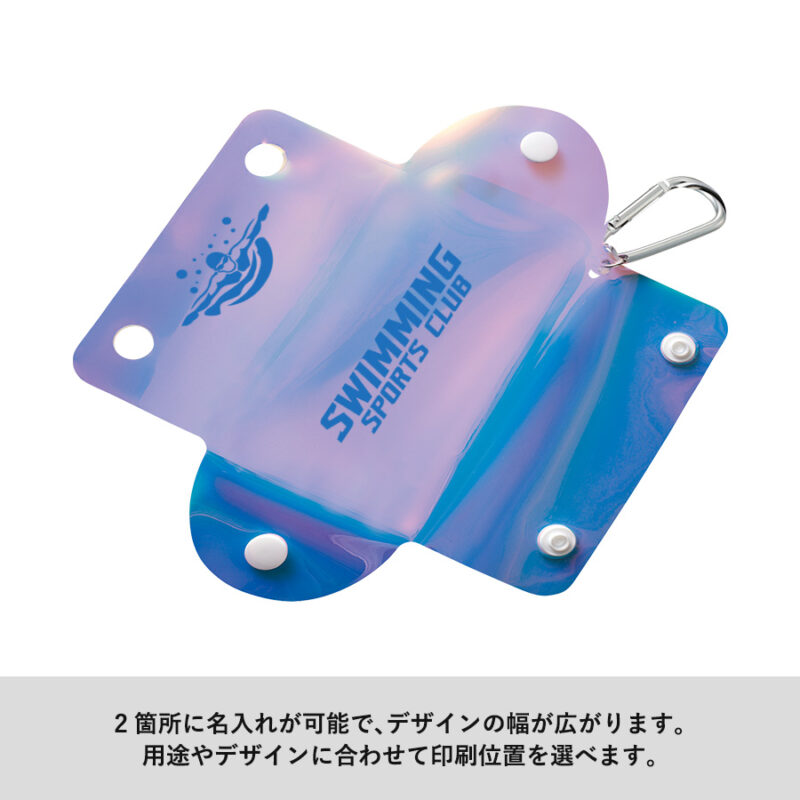 クリアマルチケース オーロラ オーロラブルー（6）