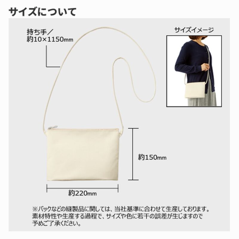 ガゼットミニサコッシュ ネイビーブルー（2）