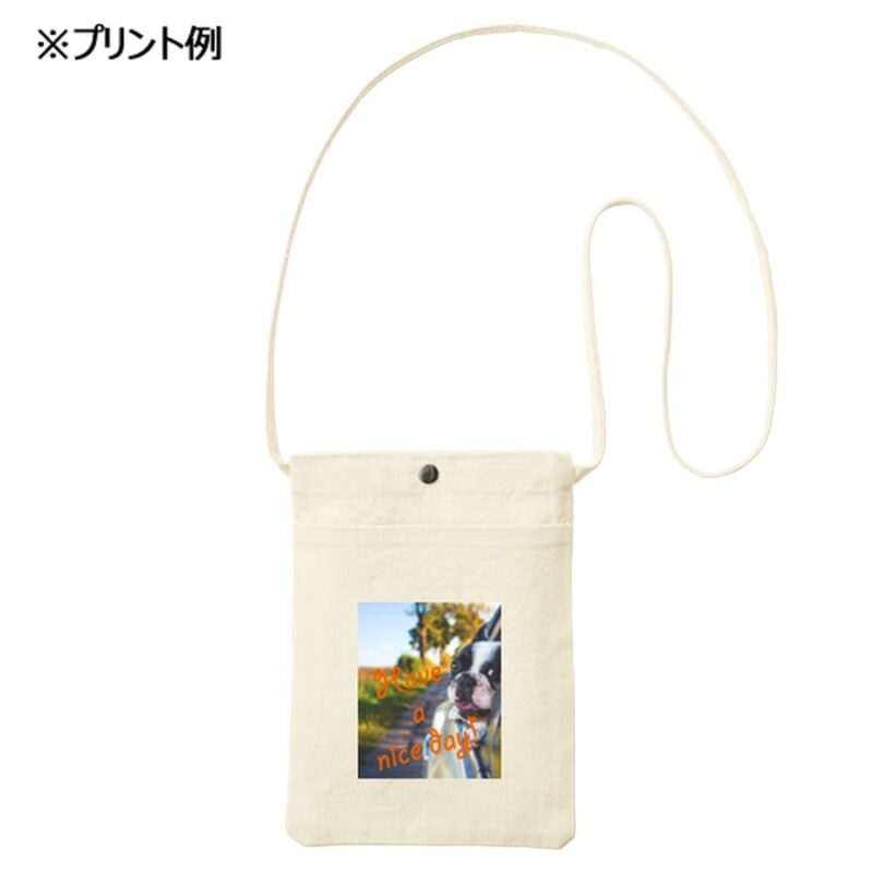 キャンバスフロントポケットサコッシュ ミッドナイトブルー（6）