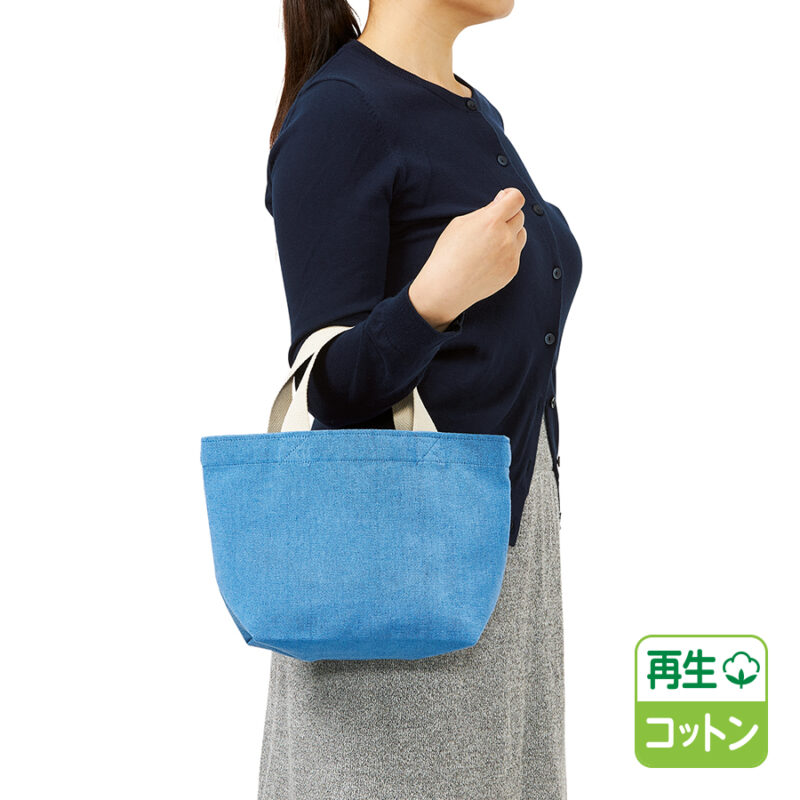 シャンブリックキャンバストート(S) グレー（2）