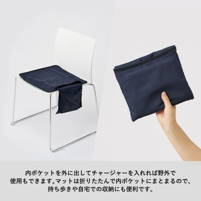 USBホットマット　ネイビー（8）