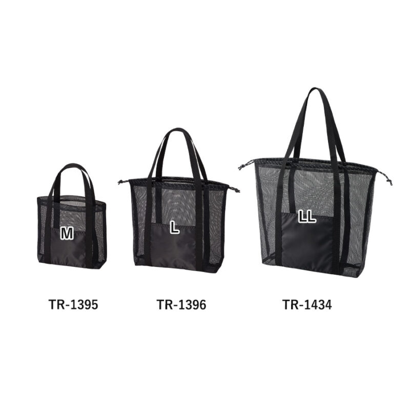 メッシュライントート(M) グレー（4）