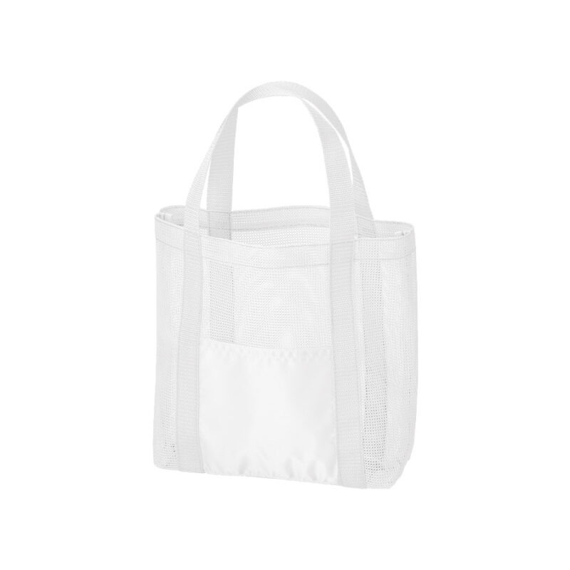 メッシュライントート(M) ホワイト