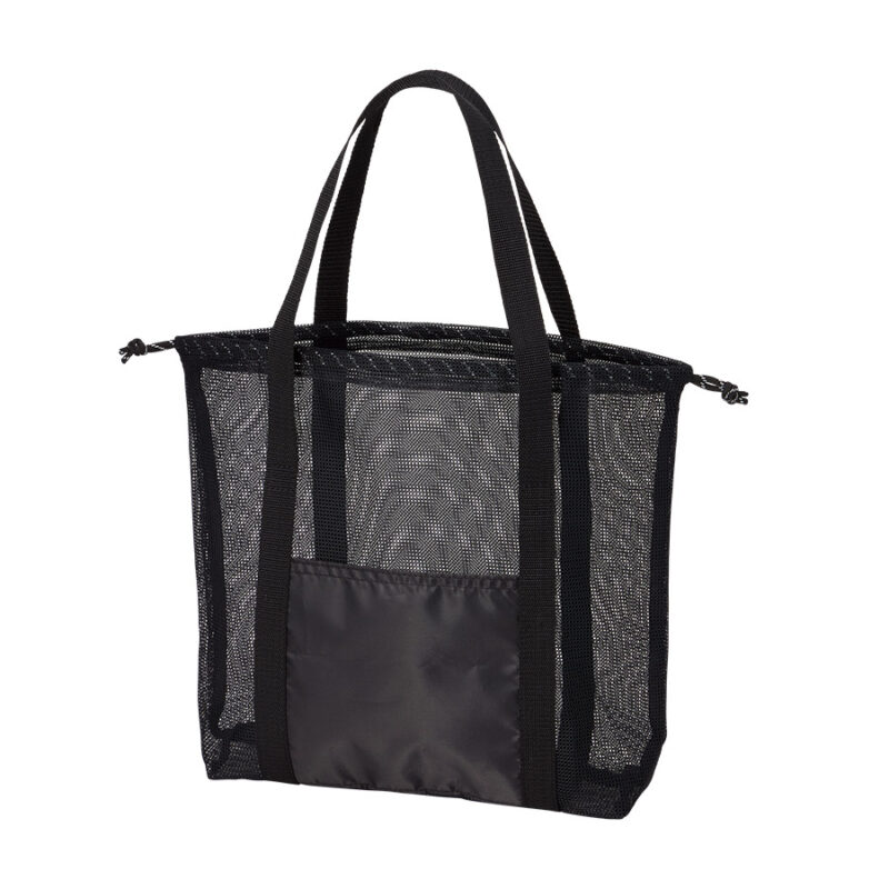 メッシュライントート(L) ブラック