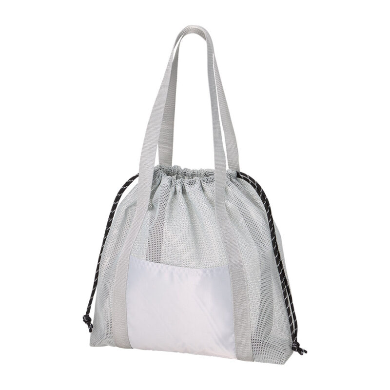 メッシュライントート(L) グレー（2）