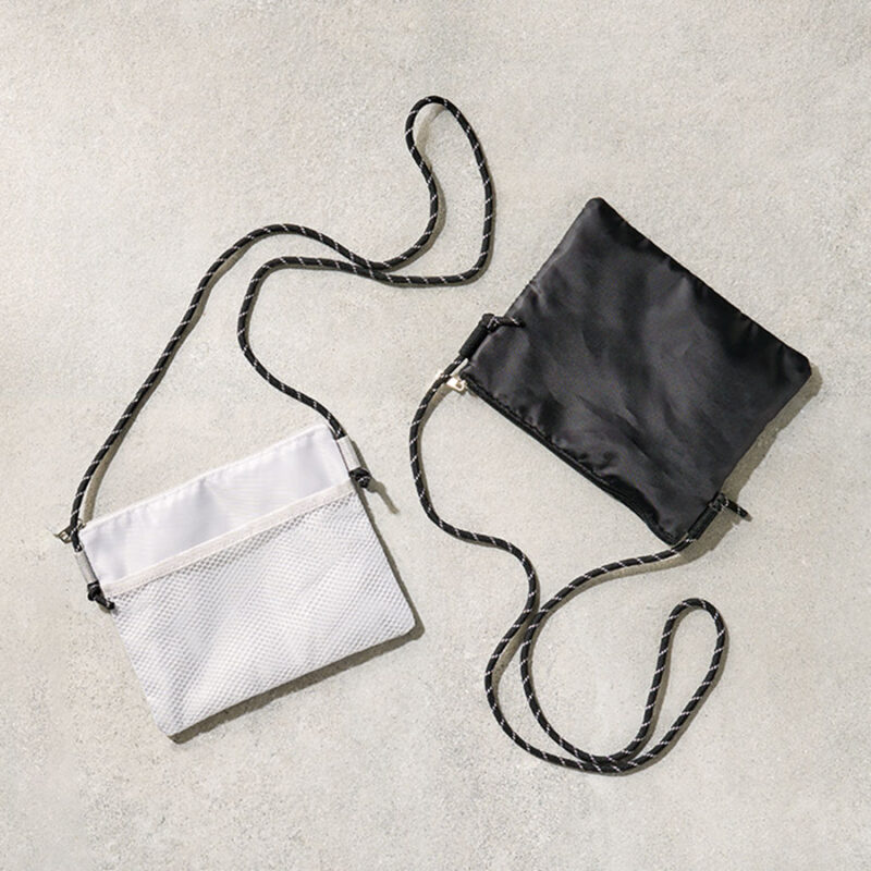 メッシュポケットサコッシュ ホワイト（3）