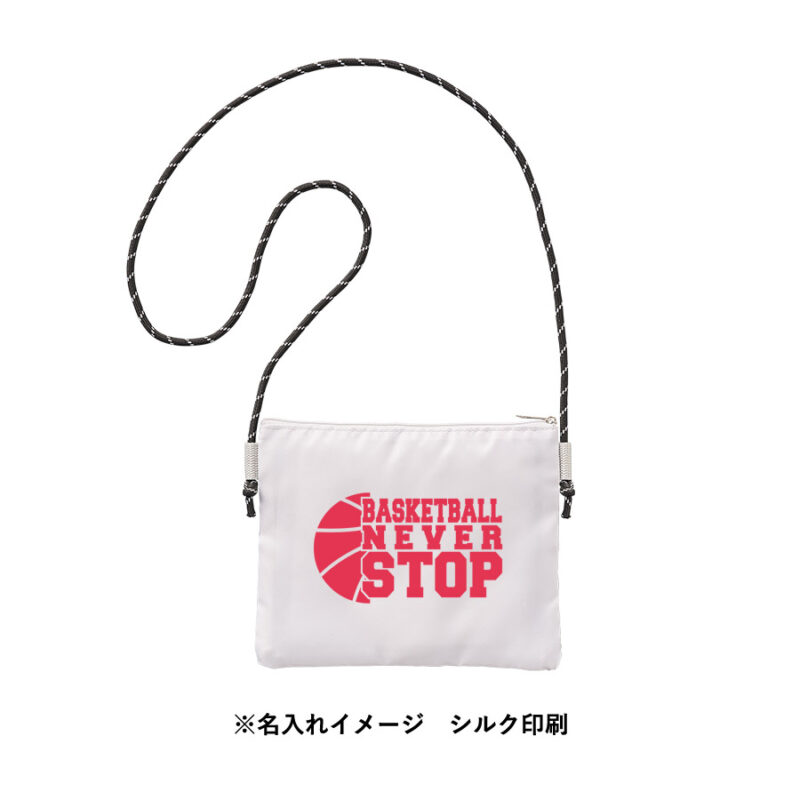 メッシュポケットサコッシュ ホワイト（8）