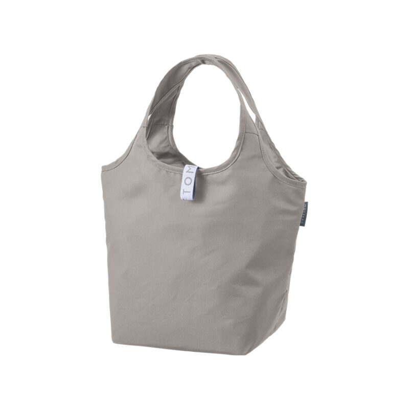 クルリト セルフレジで使いやすいコンパクトクーラーミニマルシェバッグ グレー