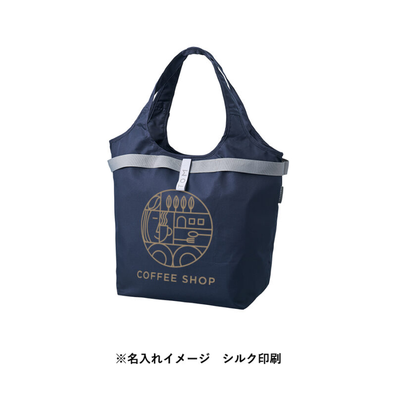 クルリト セルフレジで使いやすいコンパクトクーラーマルシェバッグ　グレー（7）