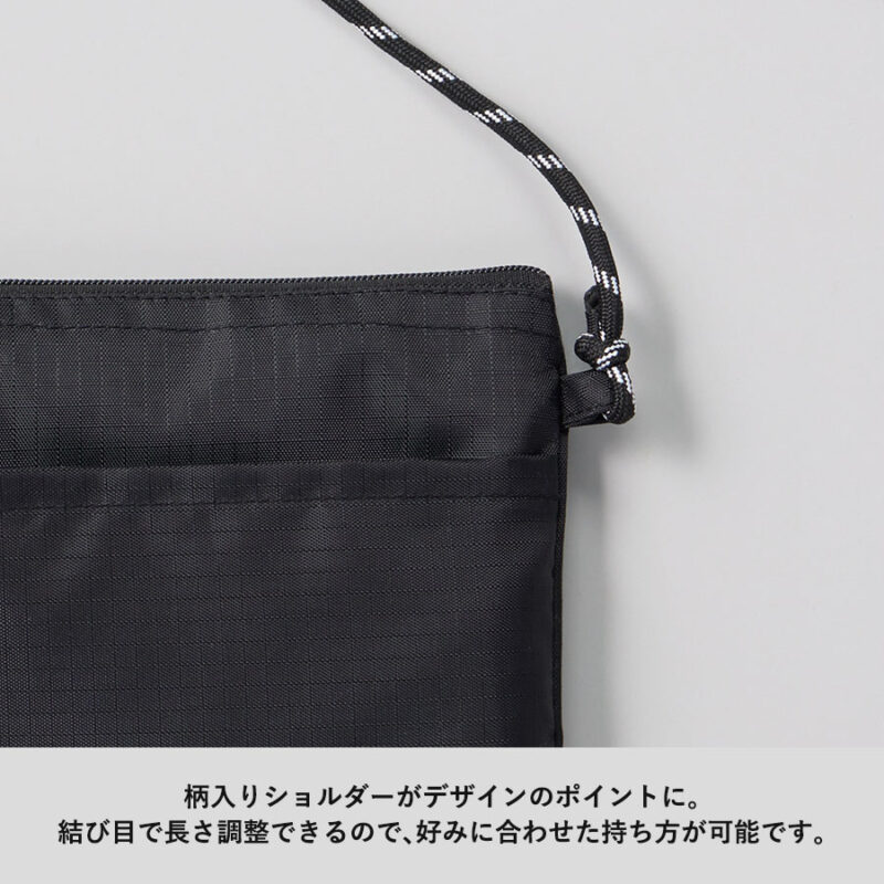 リップストップポケットサコッシュ　ネイビー（6）