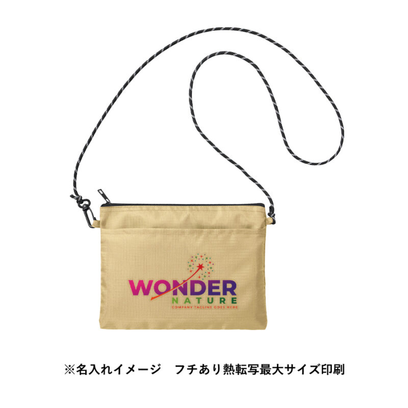 リップストップポケットサコッシュ　ホワイト（9）