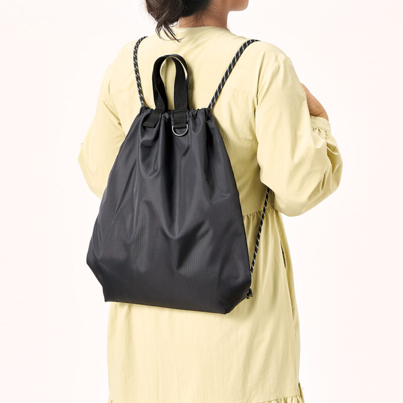 リップストップリュック　カーキ（2）