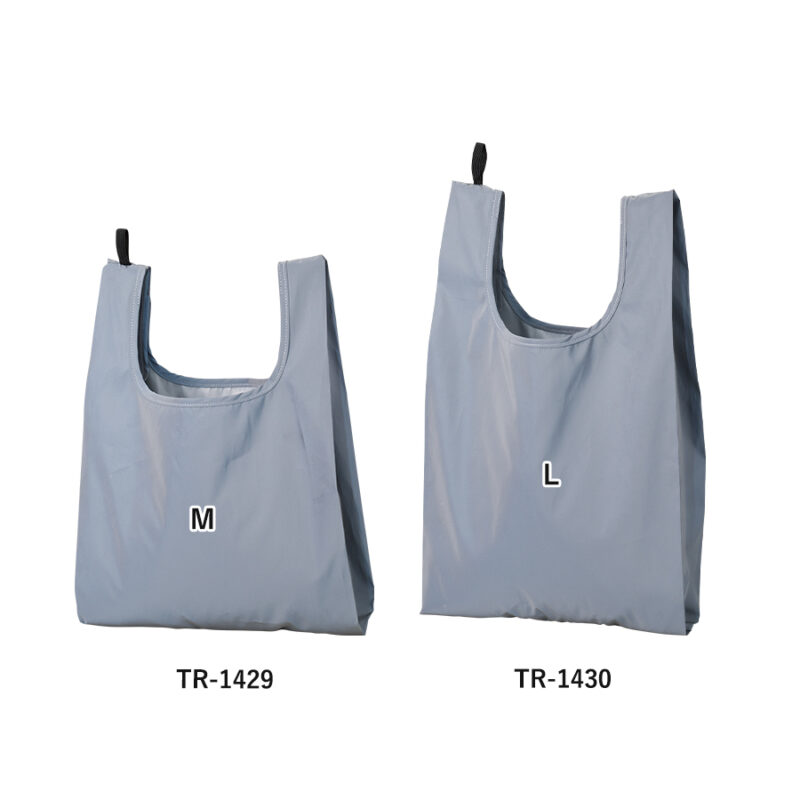 リフレクターマルシェバッグ(M)グレー（3）