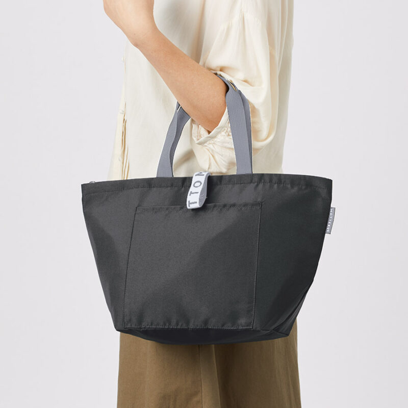 クルリト クーラーバッグ チャコールブラック（2）