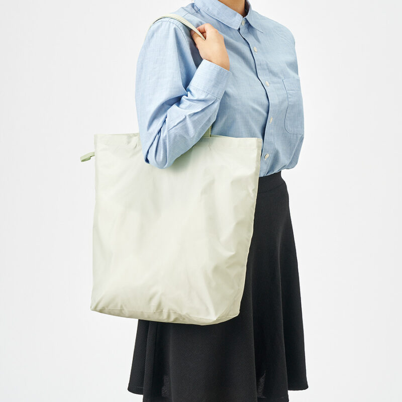 ファインライトポリバッグ(L) オリーブ（2）