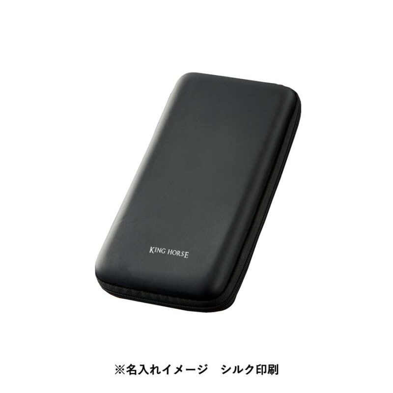 モバイルアクセサリーケース(L) ブラック（6）