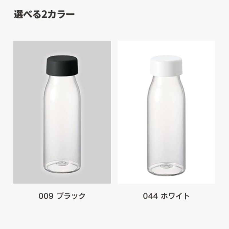 ミルク瓶クリアボトル ブラック（3）