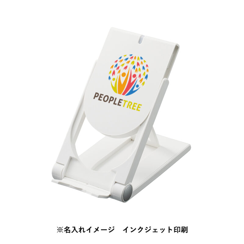 スタンドワイヤレス充電器折りたたみタイプ 5W ホワイト（6）