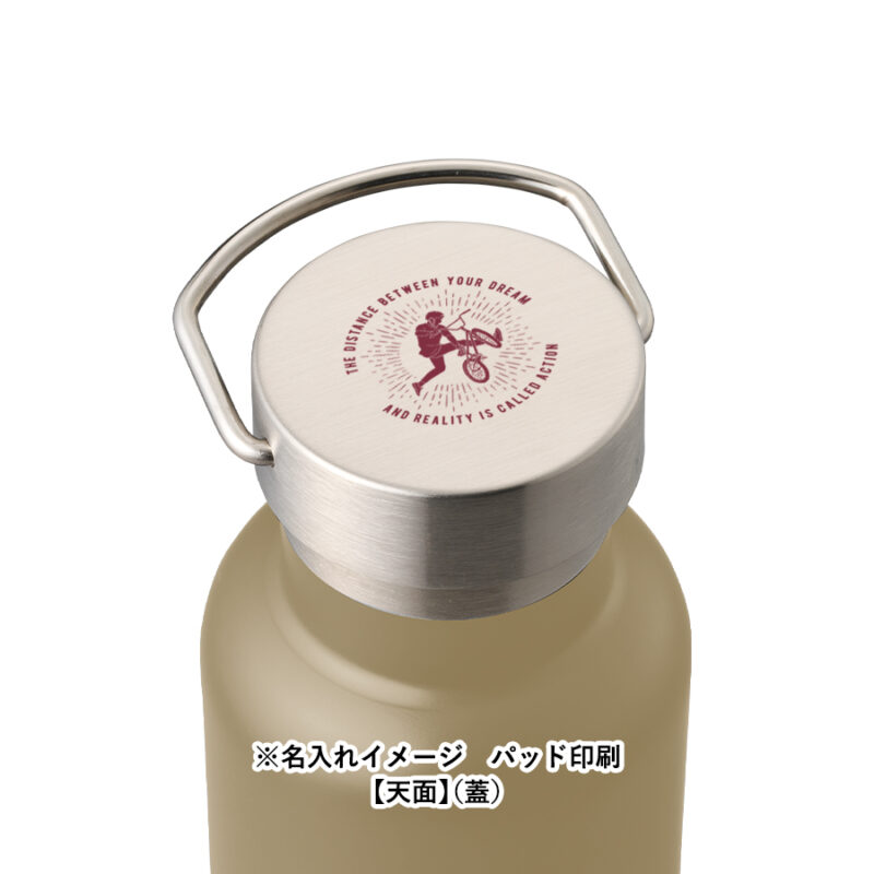 メタルハンドルサーモボトル520ml　シルバー（6）