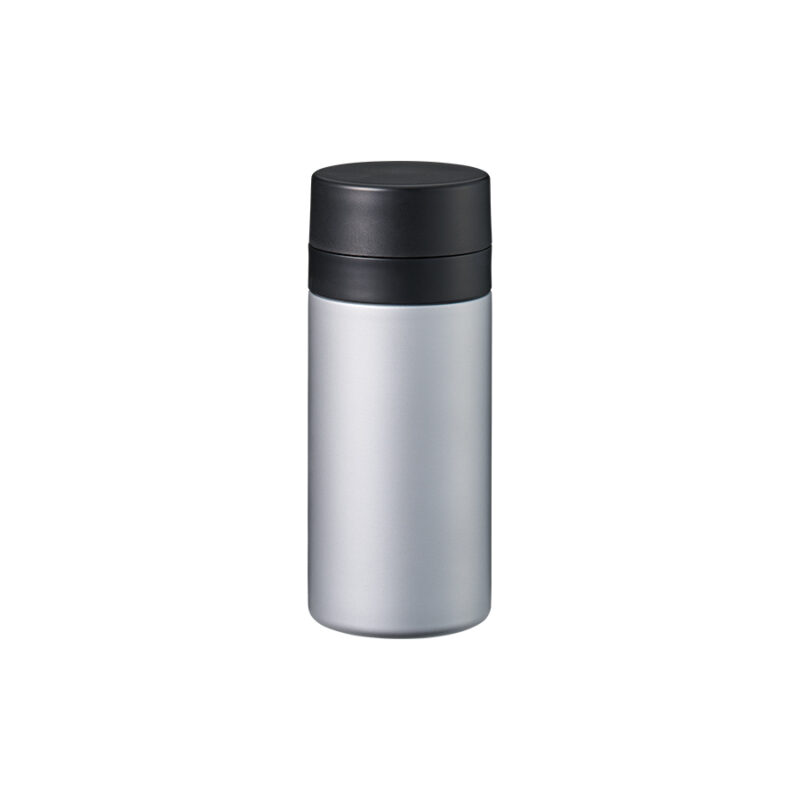 スリムサーモステンレスボトル200ml　ver.2　ライトシルバー