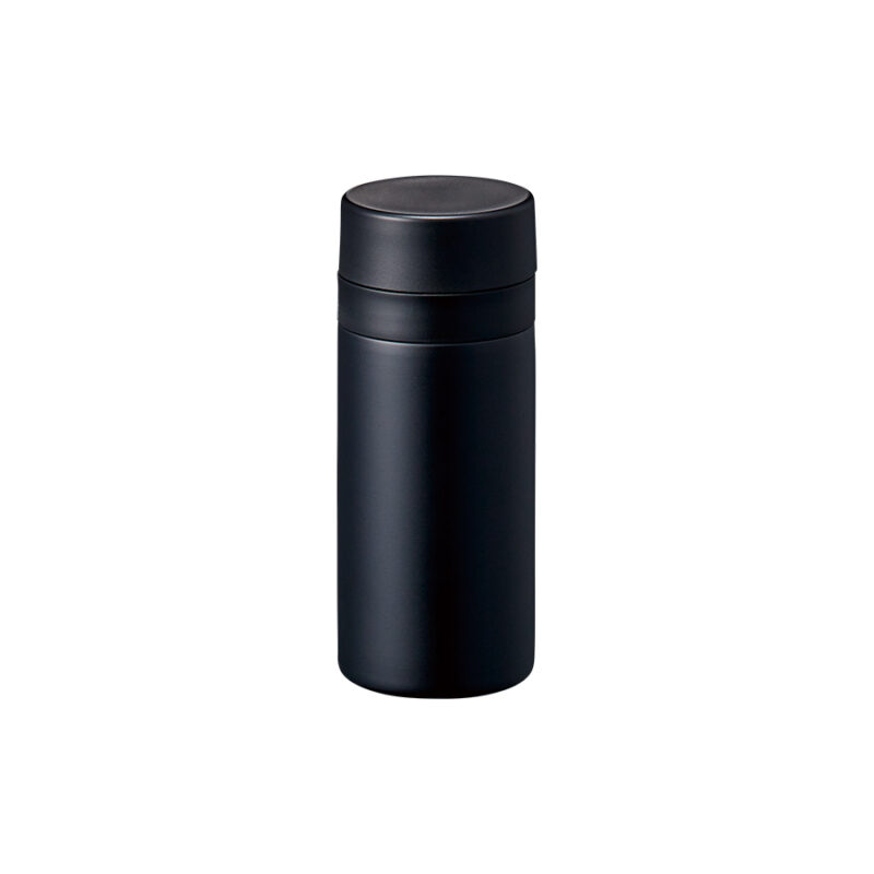 スリムサーモステンレスボトル200ml　ver.2　ブラック