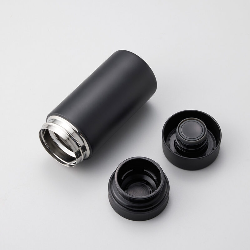 スリムサーモステンレスボトル200ml　ver.2　スモークブルー（10）