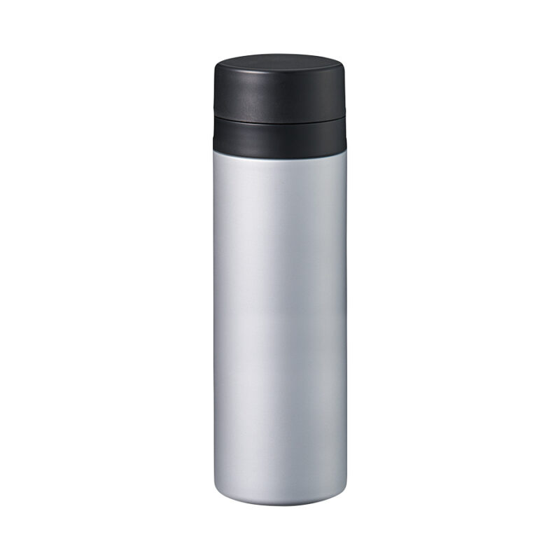 スリムサーモステンレスボトル500ml　ver.2　ライトシルバー