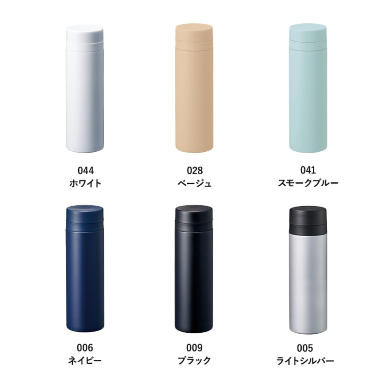 スリムサーモステンレスボトル500ml　ver.2　ブラック（3）