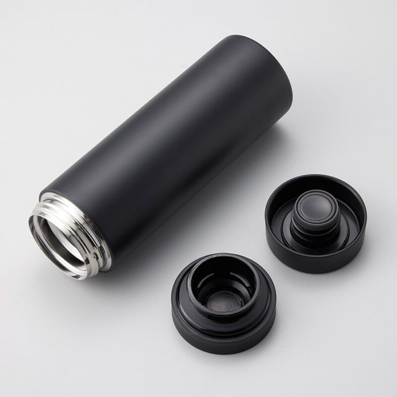 スリムサーモステンレスボトル500ml　ver.2　スモークブルー（9）