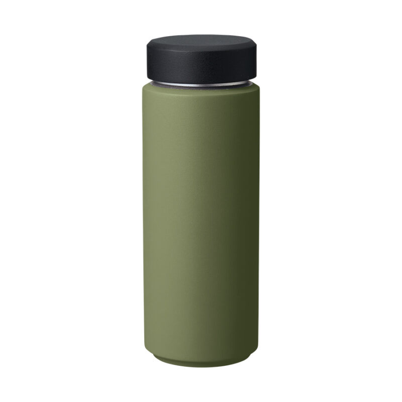 Zalattoシームレスサーモボトル500ml カーキ