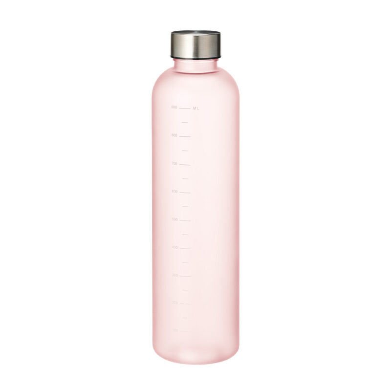 目盛り付フロストボトル1000ml　ピンク