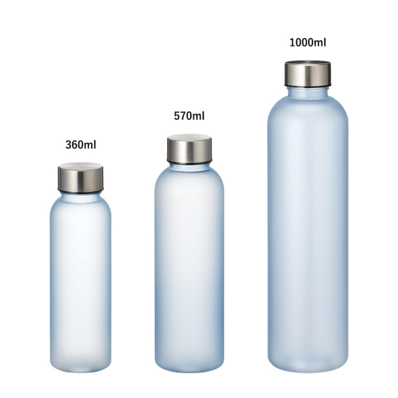 目盛り付フロストボトル1000ml　ピンク（7）