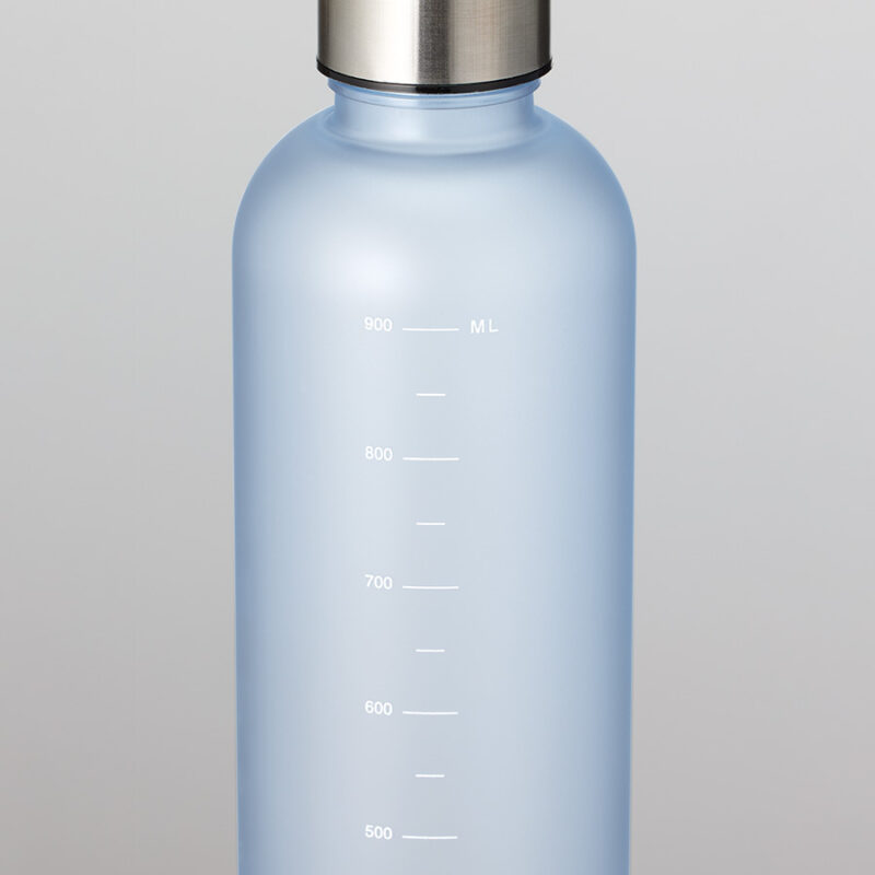 目盛り付フロストボトル1000ml　ピンク（10）
